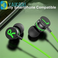 GLENES Wired Earbuds Computer Laptop for Phone Type C 3.5mm Gaming In Ear Earphone