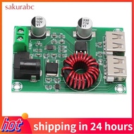 Sakurabc Module DC 9V‑36V To 5V Dual USB Output Voltage Converter