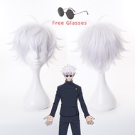 Gojo Satoru Cosplay Costume Anime Jujutsu Kaisen Season 2 School Uniform Wig Sungles Tokyo Jujutsu H