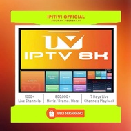 IPTV8K Iptv 8K Malaysia - 1 BULAN/ 3 BULAN / 6 BULAN Iptv 8K Unlimited, iptv8k Android Only iptv6k iptv6k mytv watchtv