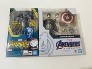 S.H.Figuarts Nebula 星雲 （Avengers Infinity War 復仇者聯盟：無限之戰） / S.H.Figuarts  Captain America 美國隊長 （Aven
