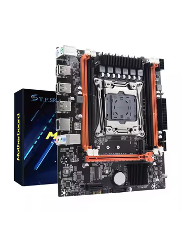 X99 Motherboard Supports LGA 2011-3-pin Intel Xeon E5 V3 V4 CPU DDR3 RAM NVME Slot Without USB3.0 Mo