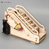 [Devoko] Electric Escalator Model DIY Science Experiment Kit, 3D Puzzle for Creative Minds