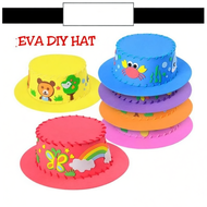 Eva DIY Hat kid handmade diy hat play art craft earling learning