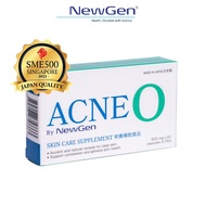 NewGen ACNE O Skin Care Supplement (Basic Pack / 10-Day Supply) Soft Capsule Acne Treatment