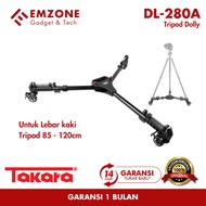 Takara DL280A / DL-280A Aluminum Professional Dolly for Tripod