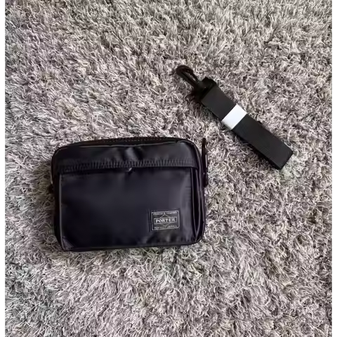 Porter Tanker Small Phone Bag Men Women Lightweight Clutch Handbag Crossbody Shoulder Pouch Purse Da