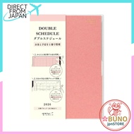 Midori Double Schedule Planner 2026 B6 Monthly with Money Section (Starts Oct 2025)