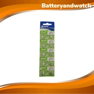 ถ่านกระดุม Accell LR41 AG3 L736C 192 V3GA 392A 0% Hg Pb Battery 1.5V แพ็ค 10 เม็ด