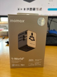 Momax 1-World² 70W 5-Port Dual AC Travel Adapter