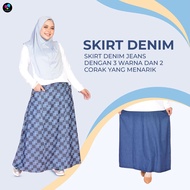 SKIRT DENIM JEANS  MUSLIMAH ASYIQMUSLIM ACTIVEWEAR