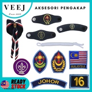 ACCESSORIES PERSATUAN KOKURIKULUM PENGAKAP NEGERI DAERAH LENCANA PENGAKAP TALI PUTIH IKATAN PENGAKAP