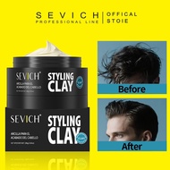 SEVICH Hair Clay Matte Styling High Strong Hold Hair Gel Pomade Osis Wax 80G