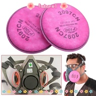 FUTUREE 4Pcs Filter Cotton, Particulate Particles Anti Glass Fiber P100 Filter, 2097/2091 Painting S