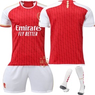 2324 Arsenal Home Football Jersey Set 7 Saka 8 Odegaard No. 9 Jesus 11 Martinelli Jersey 241104