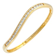 Bangle Gold Plated Jewellery | Gelang Tangan Saduran Emas 999 BG8434