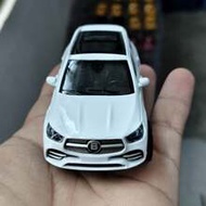 1pc 1/43 Scale Solid Color Toy Car, Partial Zinc Alloy Material, Imitation GLE SUV Coupe. Children's