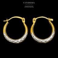 ต่างหูทองคำแท้ 9K ITALY 375  พร้อมใบรับประกันสินค้า