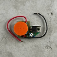 Dc Engine Speed Control Board Green  Brush Engine Driver Module Speed Controller Board Rotary Knob