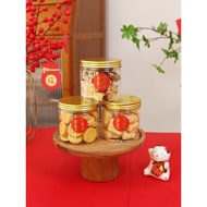 CNY Cookies Jar Plastic Container 1pcs 新年饼干罐子 Balang Raya