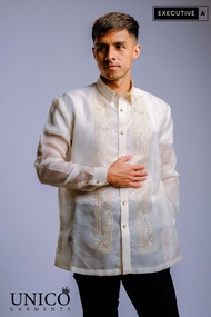 Barong Tagalog for Men Piña Cocoon Executive Collection