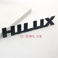 【Fast and Free Delivery】 3D ABS Plastic HILUX Logo Car Letter Sticker Trunk Decal Badge Emblem Car S