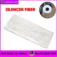 UNIVERSAL FIBER GLASS EXHAUST SILENCER FIBER MUFFLER EXHAUST EKZOS KAIN FIBERGLASS