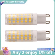 2-Pack, G9 LED Bulb - 7W / 550LM , 60 Watt Halogen Bulbs Equivalent, Warm White 3000K, 360 degree Be