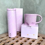 Japan Starbucks Cup 2023 Nakame Black Baking Workshop Selected Limited Cherry Blossom Pink Portable Cup Mug