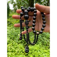 Tasbih Teras Kemuning Hitam saiz 12mm 99biji