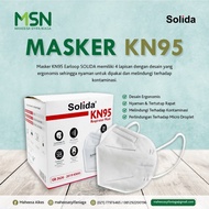 Masker KN95 4 Ply Respirator Mask Earloop isi 20 Pcs Solida Terlaaris