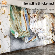 0.6 * 3m Imitation Marble Ordinary 3d Wall Stickers Refurbished Decorative Stickers Waterproof Oil W