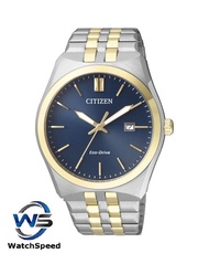 Citizen Eco-Drive BM7334-66L BM7334-66L Solar Two Tone Blue dial. Men s Watch