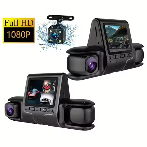 3 Lens Car DVR Motion Detection HD 1080P Car Video Recorder G-Sensor Car Camcorder Parking Monitor F