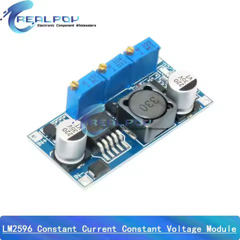 LM2596 LED Driver DC-DC Step-down Adjustable CC/CV Power Supply Module Battery Charger Adjustable LM