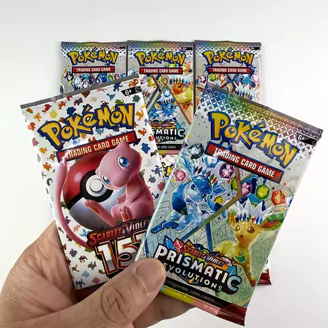 40/360 Pcs Pokemon Card Prismatic 151 Evolutions English Booster Battle Pokemon Card Game Carte Trad