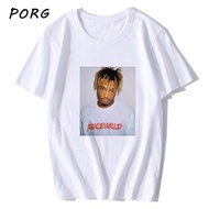 CODRip Juice Wrld White TShirt Men Xxxtentacion Hip-Hop Tees Aesthetic Gothic T-Shirt Casual Vintage