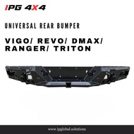 Vigo Revo Dmax Ranger Triton 4X4 Universal Rear Bumper Steel Bumper