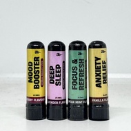 INHALER HERBAL AROMATHERAPHY RELAX (STRESS & ANXIETY RELIEF, DEEP SLEEP, FOCUS AND FEFRESH, MOOD BOO