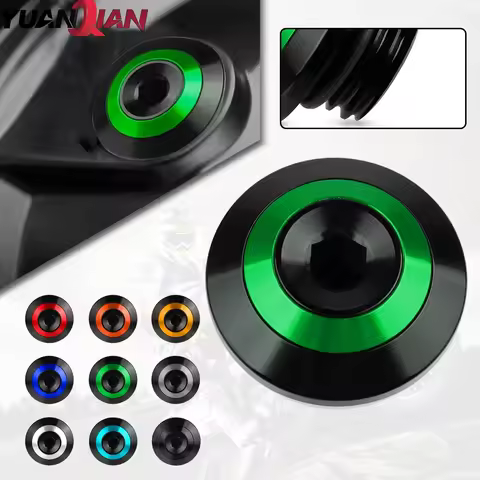 M20*2.5 Oil Filter Cup Engine Plug Cover For Kawasaki Z800 Z650 Z900 Z400 Z1000 Z1000R Z1000SX Z900R
