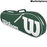 Hot WILSON Advantage II  Tennis Bag  -  Green / White