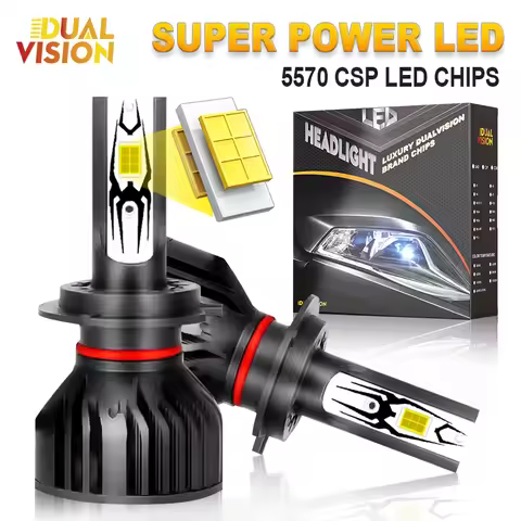 H7 H4 LED Headlight Bulbs CANBUS H1 H8 H9 H11 HB3 9005 HB4 9006 9012 HIR2 Hi-Lo Beam Auto Lamps Fog 