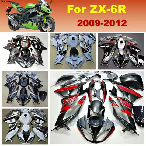 Full Body set Fairing For Ninja ZX6R 2009 2012 2011 2010 ZX636 09-12 ZX-6R ZX 6R Motocycle Fairings