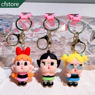 1pc Cute Cartoon Cartoon Crybaby Flying Policewoman Keychain Pendant
