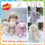 Lovely Long, Soft, Hairless Teddy Bear, Jellycat Stuffed Rabbit, Cute PamYeuOi