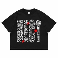 Hectic - Cotton T-shirt - Black - Leopard