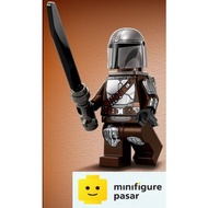 sw1258 Lego Star Wars The Mandalorian 75348 75361 75363 - Din Djarin 'Mando' Minifigure with Darksab