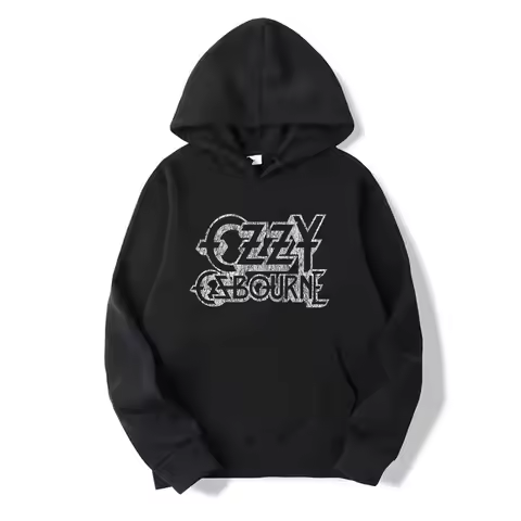 Ozzy Osbourne 'Vintage Logo' hoodies Fashion Summer Paried hoodies Top Tee Men hoodies Great Quality