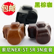 Camera Bag Sony NEX-6L Nex6 A6000 A6400 NEX-3N A5100 A5000 Leather Case Photography A6300 Protective Case Special Bag NEX-5T NEX-5R 5N