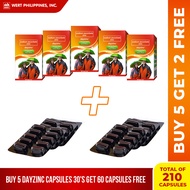 Buy 5 boxes Dayzinc Capsule (1 box = 30 caps) + 60 Capsules FREE!